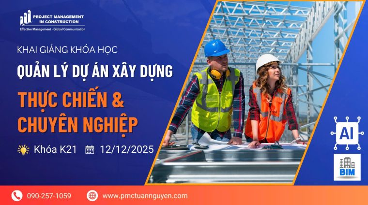 KHóa Học quản lý dự án xây dựng